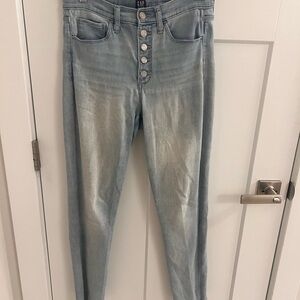 GAP Women's High Rise Light Blue Jeans